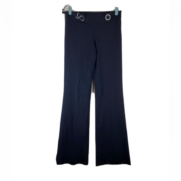 Tory Burch Navy Blue Sailor Style Pants Trousers Women's Size 2 - Picture 1 of 9